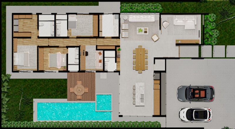 São Paulo - Nova Odessa, Loteamento Parque Fortaleza 1 , Casa em Loteamento Fechado, (Imovel a Venda)